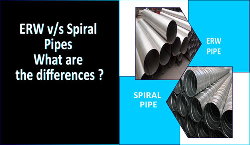 ERW vs Spiral Pipes: What Are the Differences?