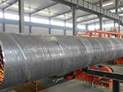 What is the difference between a welded steel pipe and a welded spiral steel pipe