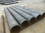 Analysis and solution of pipe end defects of pre-finishing spiral seam welded pipe