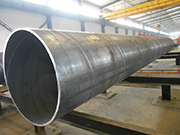 Repair requirements for the shortcomings of spiral steel pipe welds