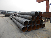 Precautions when welding spiral steel pipe