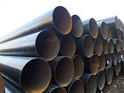 What is the stress condition of spiral steel pipe during the extrusion process