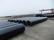 Routine maintenance and production process of thick-walled straight seam steel pipe